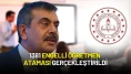 Milli Eğitim Bakanı Tekin Duyurdu: 1381 Engelli Öğretmen Atandı