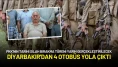 PKK'nın Tarihi Silah Bırakma Töreni Öncesi Diyarbakır'dan 4 Otobüs Yola Çıktı