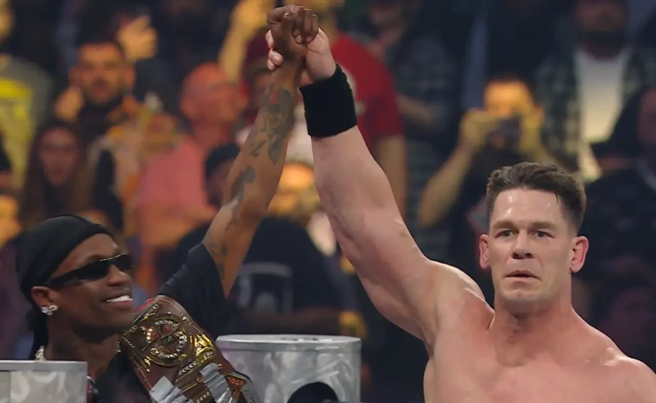 WWE'de Şok Anlar! Travis Scott'ın Cody Rhodes'a Attığı Tokat Sonrası Kriz Patladı 1