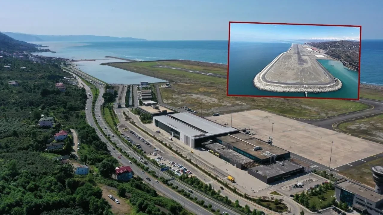 Bakan Uraloğlu Duyurdu: Deniz Üzerine Yapılacak Üçüncü Havalimanı Trabzon'da Olacak