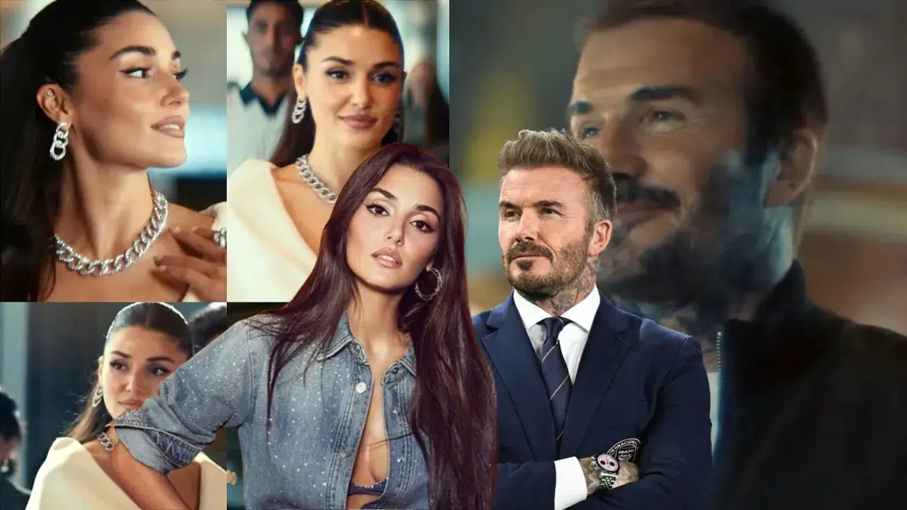 Hande Erçel ve David Beckham Aynı Reklam Filminde Buluştu!