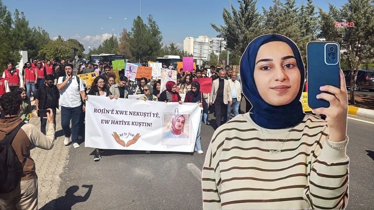Van’da Rojin Kabaiş'in Arkadaşlarından "Rojin İçin Adalet" Yürüyüşü