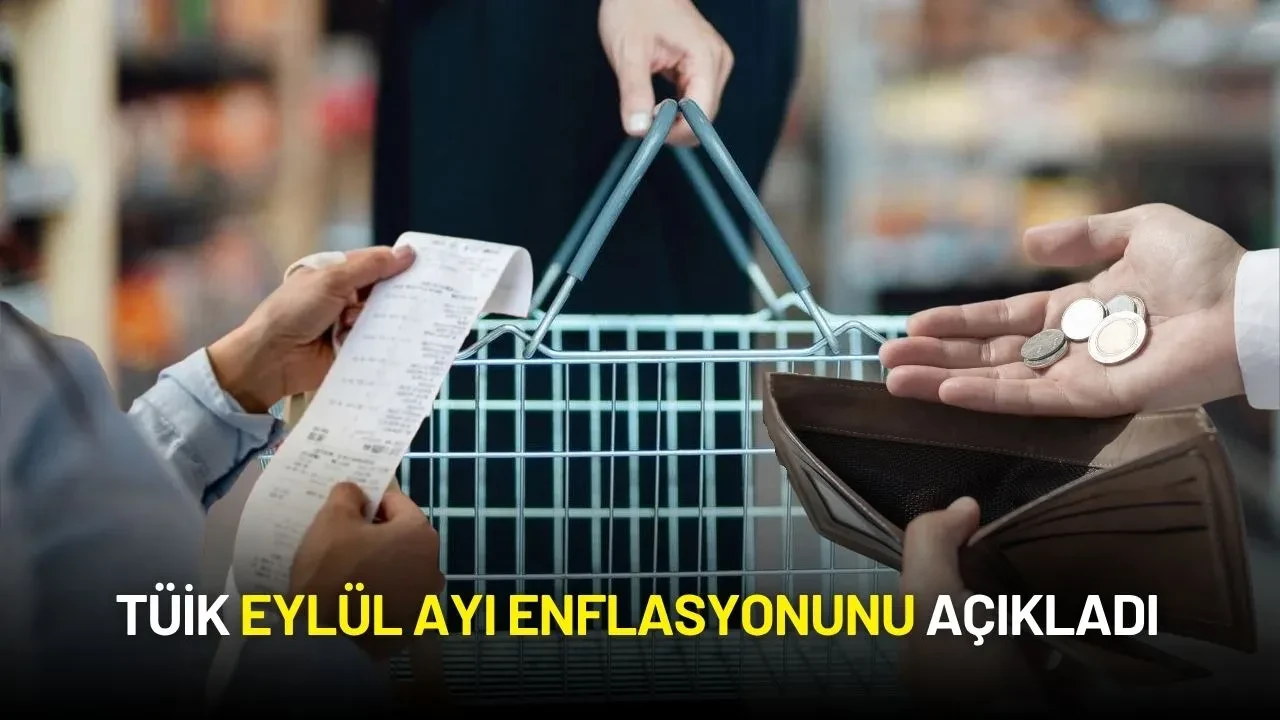 TÜİK Eylül Ayı Enflasyonunu Açıkladı