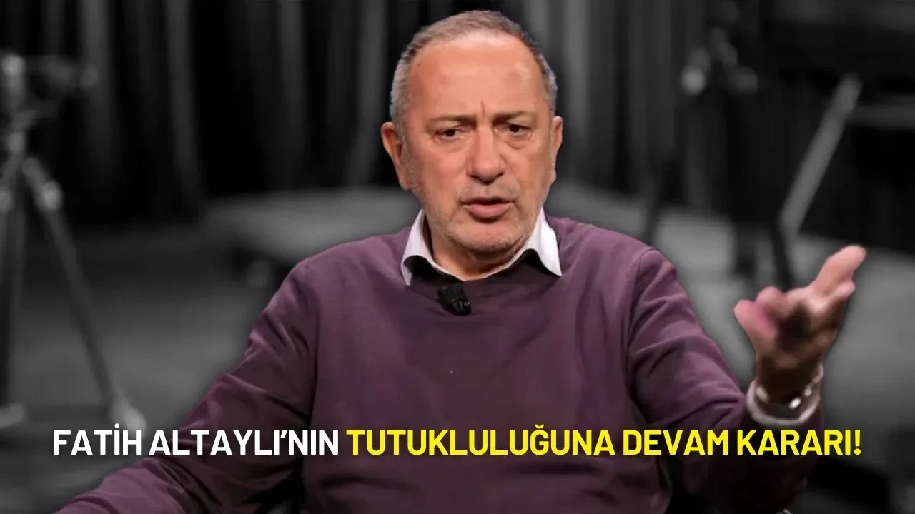 Fatih Altaylı'nın Duruşması Ertelendi, Tutukluluk Halinin Devamına Karar Verildi!