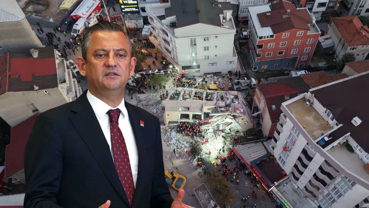 Özgür Özel'den Gebze'de Çöken Bina ile ilgili Açıklama: "Yalan Açıklama Yapıyorlar"