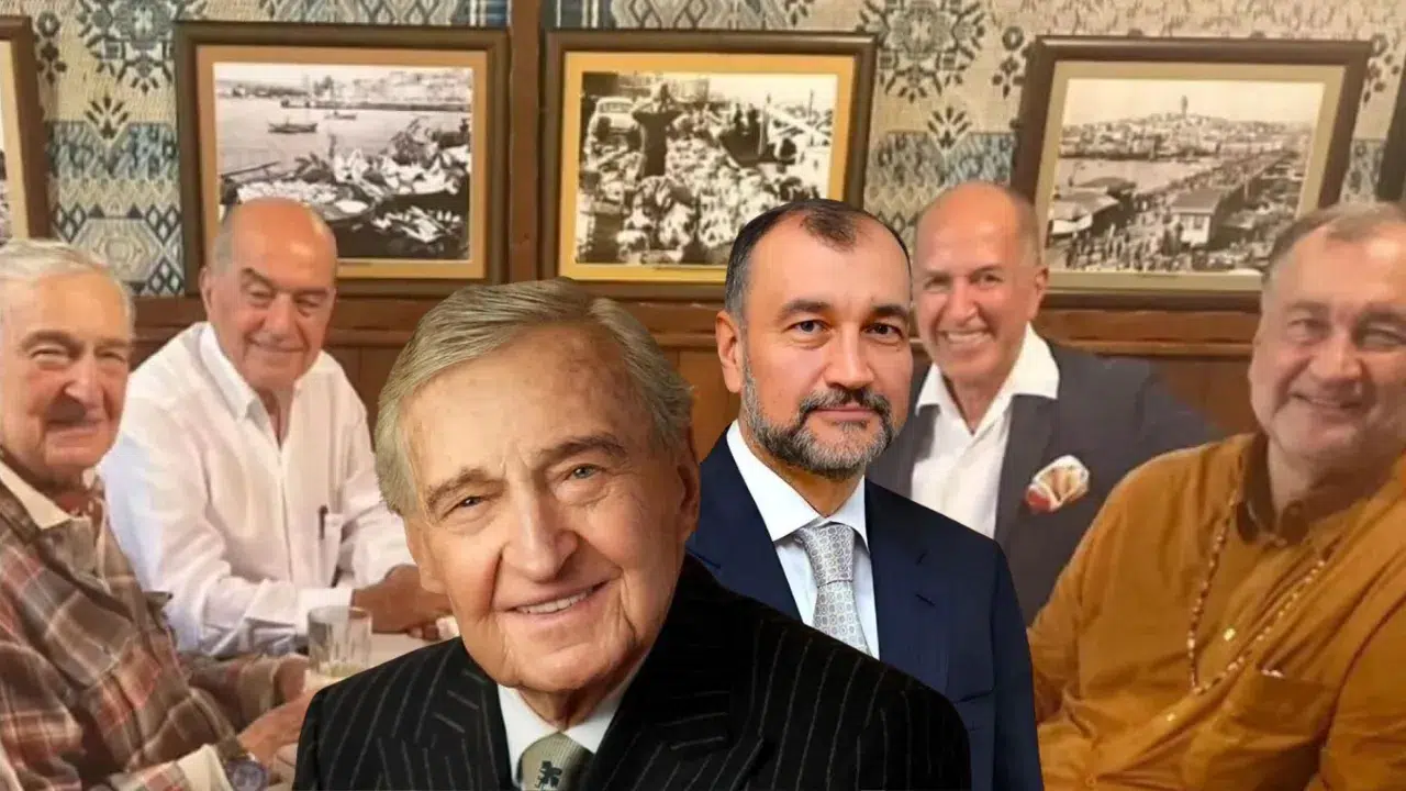 Rahmi Koç ve Murat Ülker Balat’ta Akşam Yemeğinde Buluştu