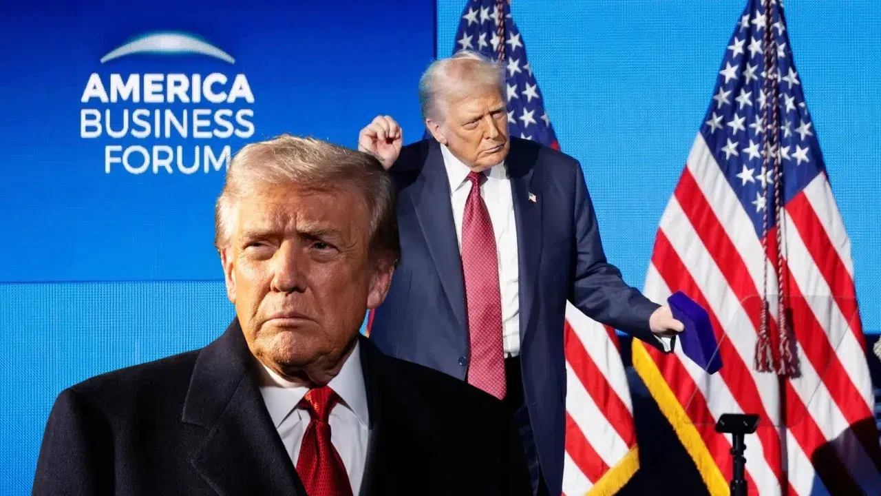 Amerika İş Forumu'na Trump'ın Dansı Damga Vurdu!