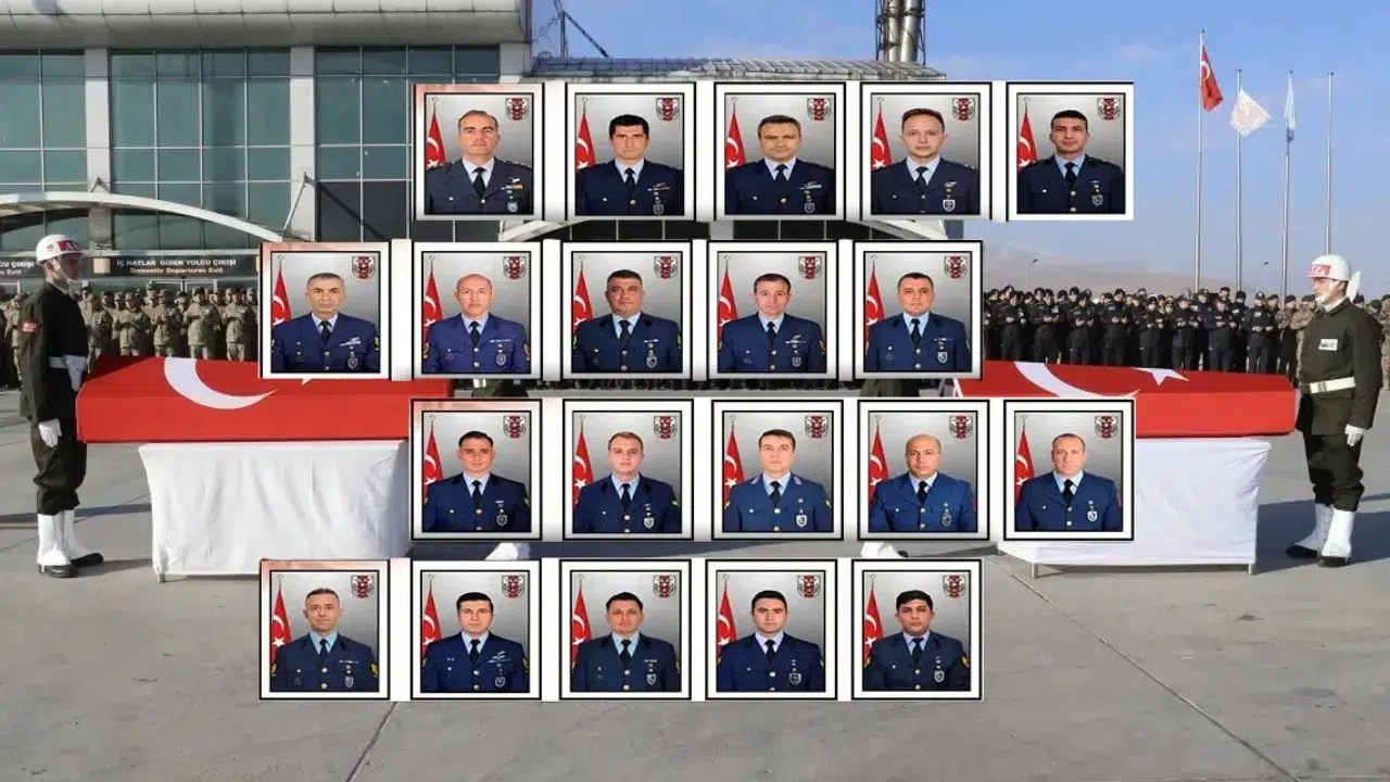 Düşen Askeri Uçakta Şehit Olan Askerlerimiz İçin İlk Tören Ankara'da Düzenlendi