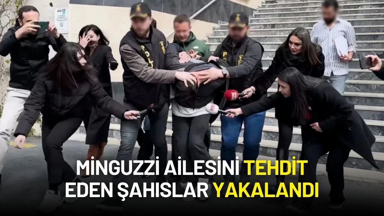 Minguzzi Ailesini Tehdit Eden Şahıslar Yakalandı: Evinden Ruhsatsız Silah Çıktı