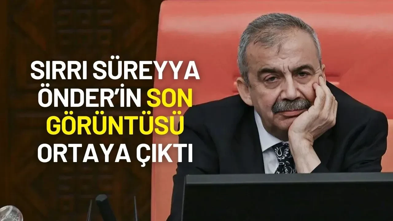 Kalp Krizi Öncesi Son Anlar: Sırrı Süreyya Önder’in Görüntüleri Ortaya Çıktı