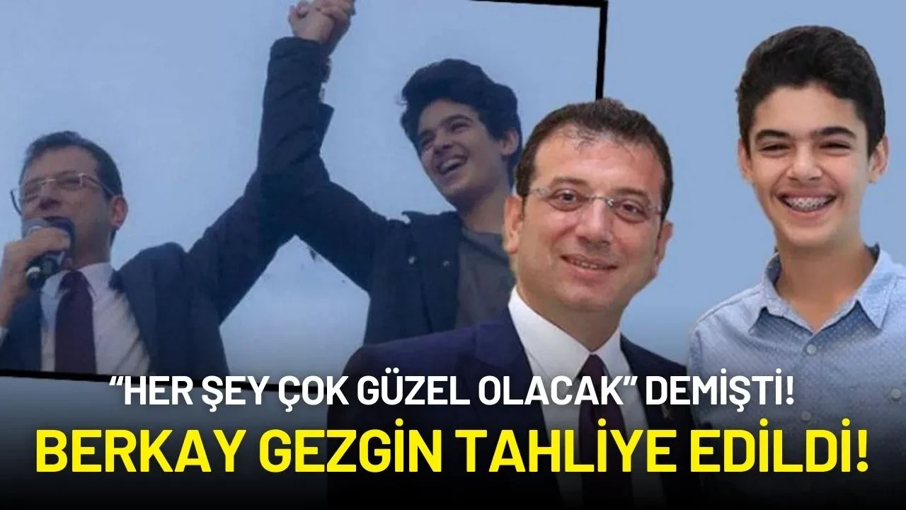 Tutuklu 102 Genç Serbest Bırakıldı: Aralarında Berkay Gezgin de Var