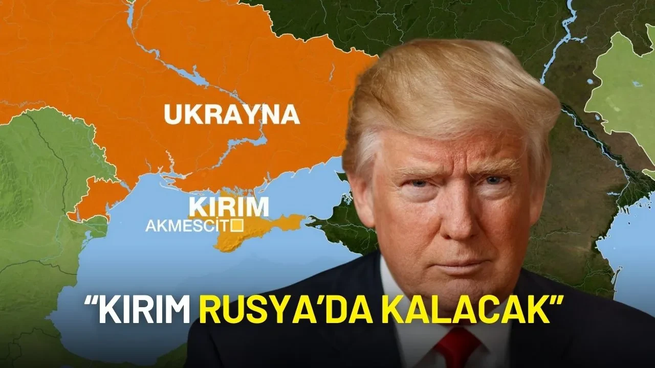 Trump’tan Kırım Açıklaması: “Kırım Rusya’da Kalacak”
