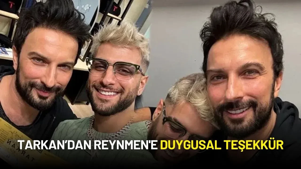 Tarkan Sahneye Gözyaşlarıyla Döndü: Reynmen'e Duygusal Teşekkür