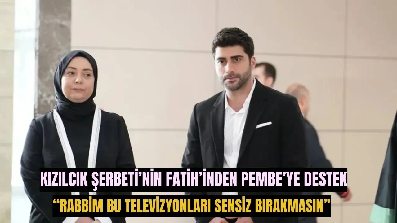 Kızılcık Şerbeti'nin Pembe'sinin Diziden Ayrılışına Ünlü Oyuncudan Tepki Gecikmedi!