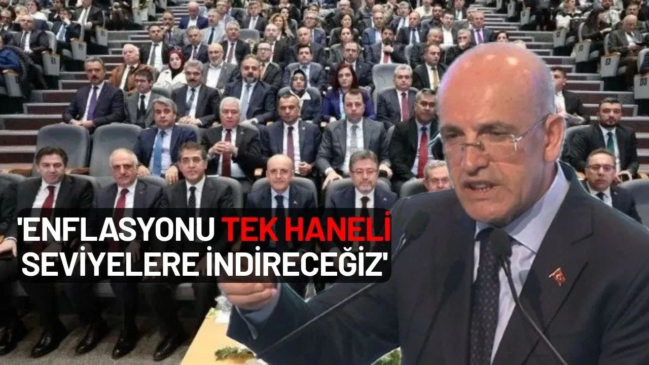 Bakan Şimşek'ten Önemli Açıklamalar: 'Enflasyonu Tek Haneli Seviyelere İndireceğiz'