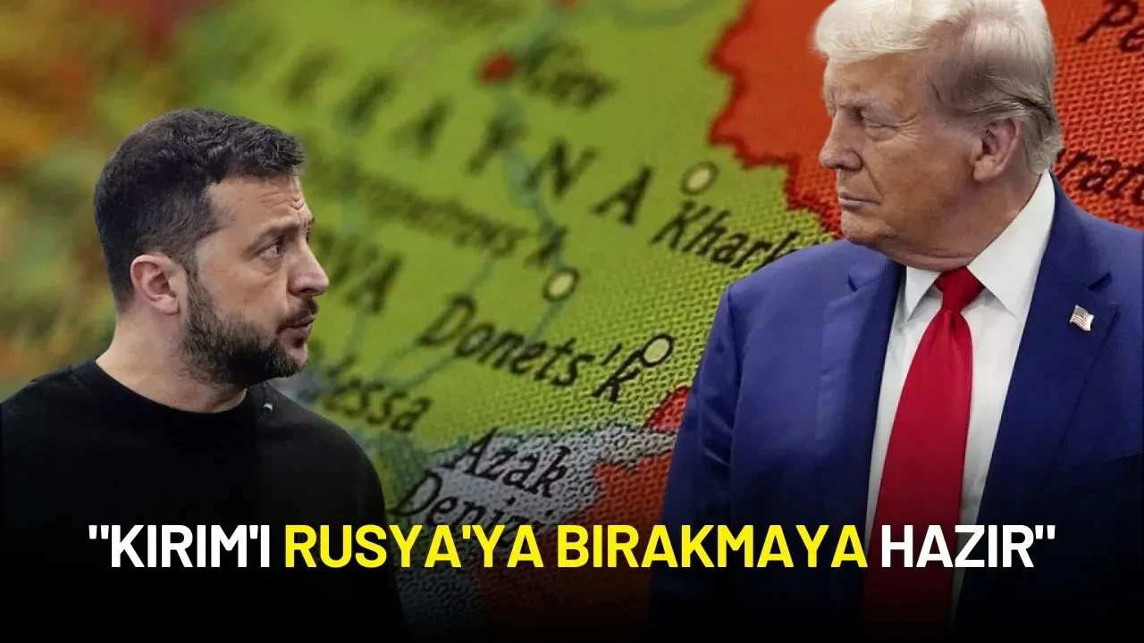 Trump’tan Dikkat Çeken Zelenskiy Açıklamaları: "Kırım'ı Rusya'ya Bırakmaya Hazır"