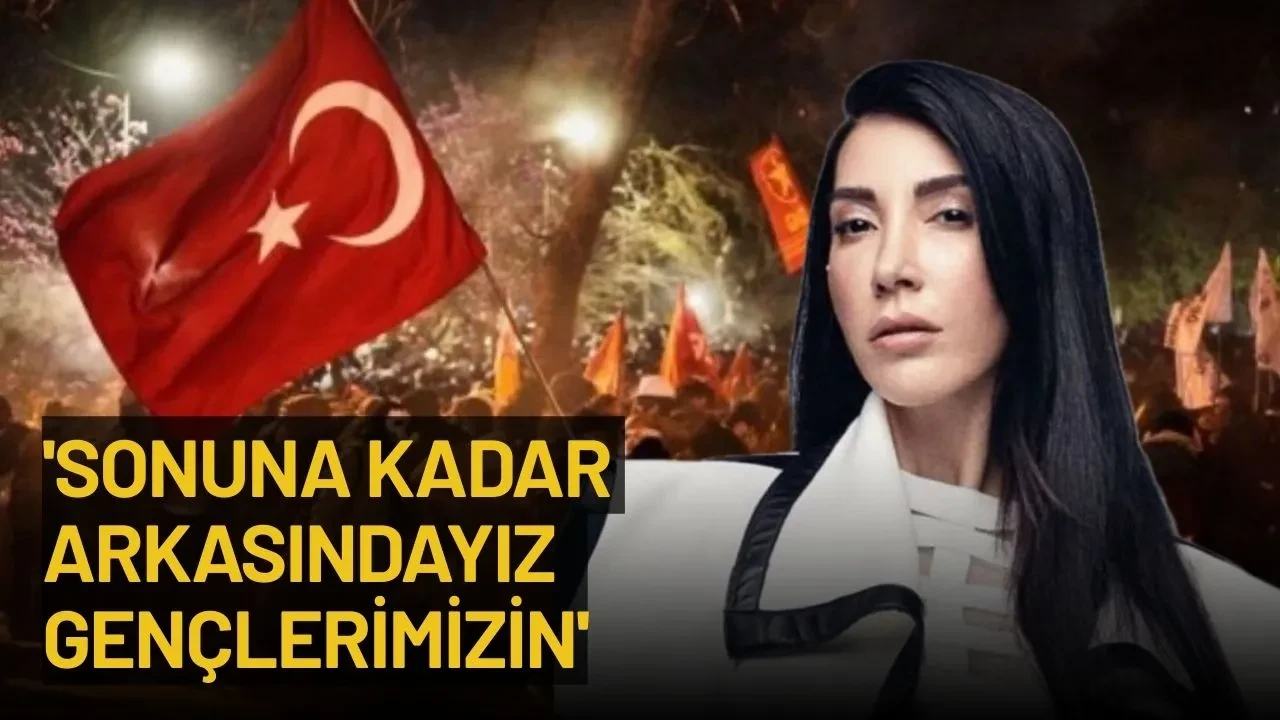 Hande Yener’den Tutuklanan Gençlere Destek: 'Sonuna kadar arkasındayız gençlerimizin'