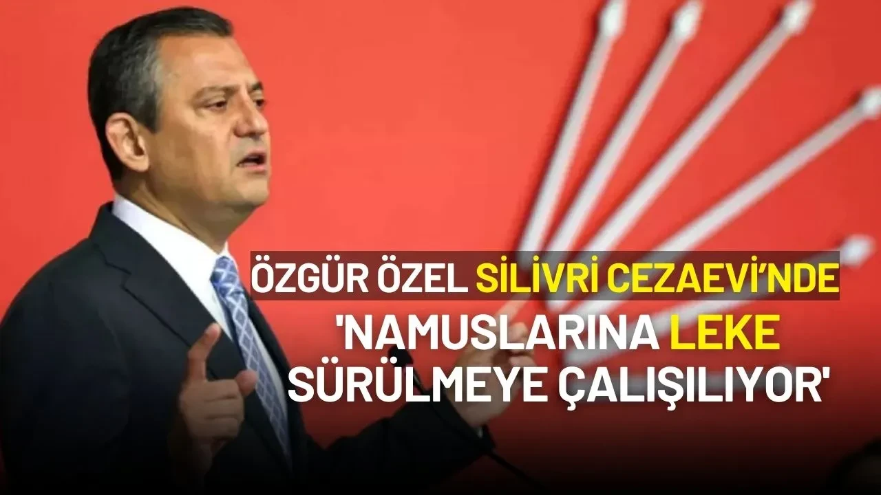 Özgür Özel'den Ekrem İmamoğlu'nu Ziyaret Etti: 'Namuslarına Leke Sürülmeye Çalışılıyor'