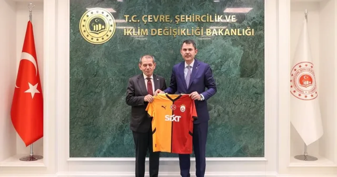 Bakan Murat Kurum'dan Galatasaray Başkanı Dursun Özbek'e Destek Mesajı