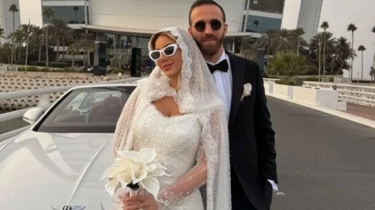 Aleyna Dalveren ve Fatih Erdem’in Düğününe Ünlü İsimler Akın Etti