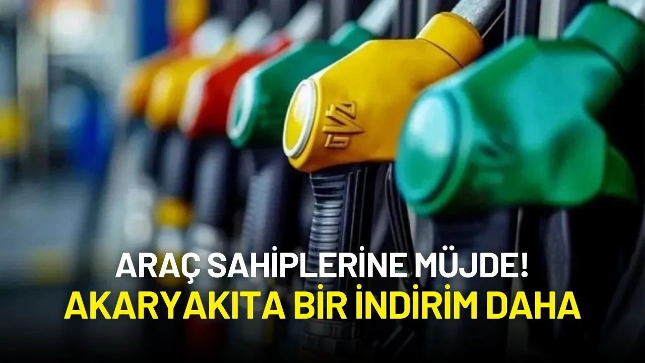 Araç Sahiplerine Güzel Haber: Akaryakıta Bir İndirim Daha