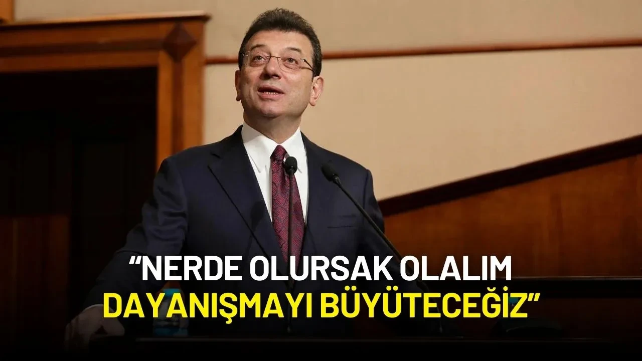 Ekrem İmamoğlu’ndan Kurban Bayramı Çağrısı: “Nerde Olursak Olalım Dayanışmayı Büyüteceğiz”