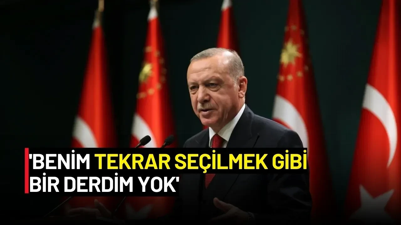 Cumhurbaşkanı Erdoğan’dan Yeni Anayasa Mesajı: 'Benim Tekrar Seçilmek Gibi Bir Derdim Yok'