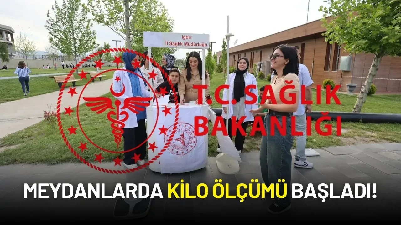 Bakanlıktan Türkiye Genelinde Obezite Alarmı: Meydanlarda Kilo Ölçümü Başladı!