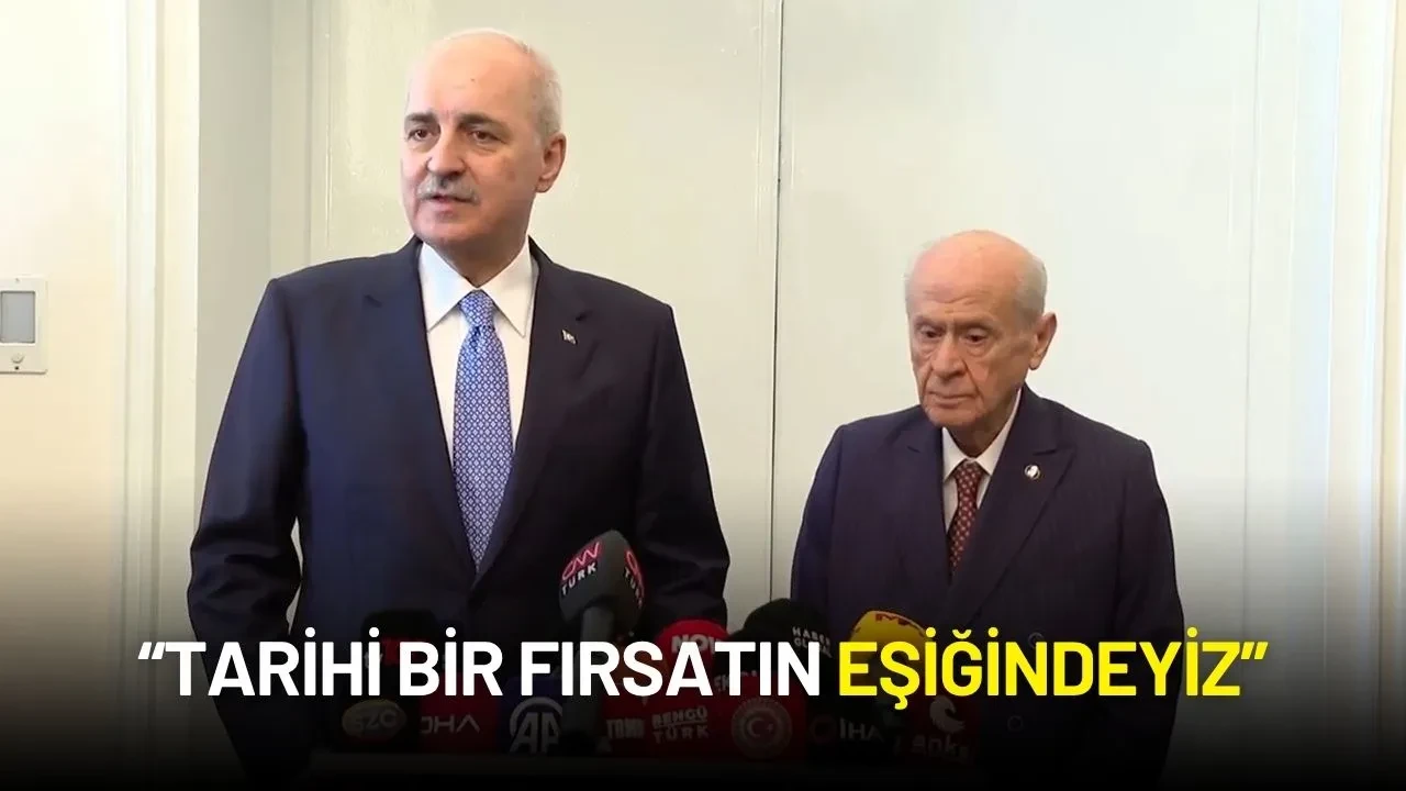 Kurtulmuş’tan Bahçeli'ye Ziyaret! “Tarihi Bir Fırsatın Eşiğindeyiz”