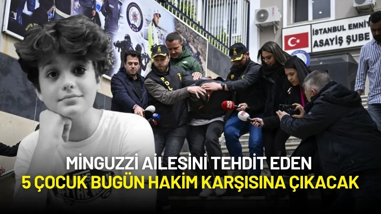 Minguzzi Ailesini Tehdit Eden 5 Çocuk Bugün Hakim Karşısına Çıkacak