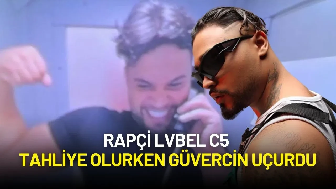 Rapçi Lvbel C5 Tahliye Olurken Güvercin Uçurdu