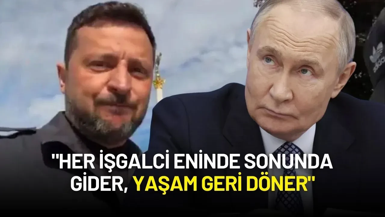Zelenskiy Kiev Sokaklarında: "Her İşgalci Eninde Sonunda Gider, Yaşam Geri Döner"