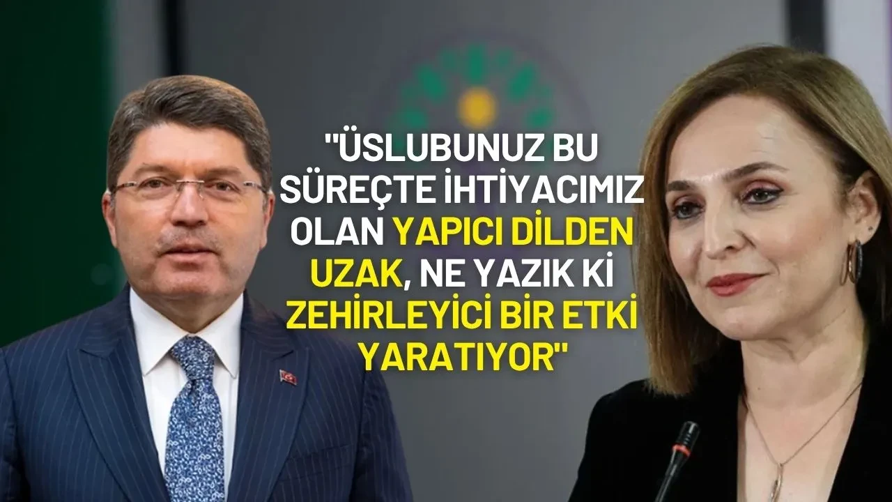 DEM Parti'den Adalet Bakanı Tunç’a ‘Umut Hakkı’ Tepkisi: "Üslubunuz Zehirleyici"