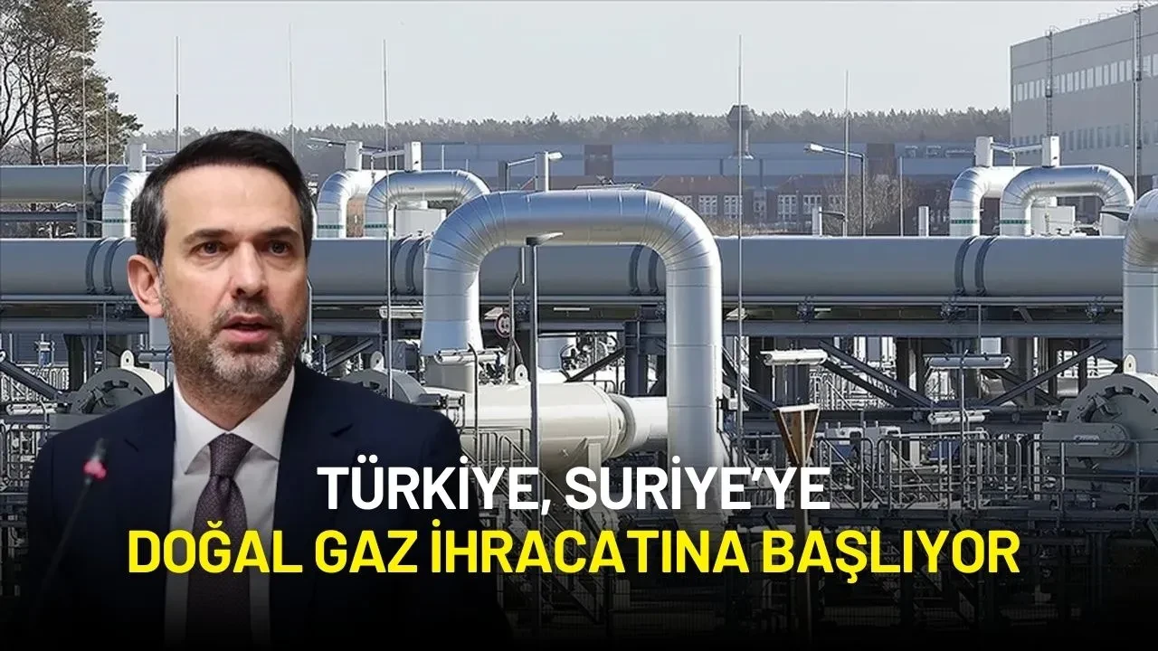 Türkiye, Suriye’ye Doğal Gaz İhracatına Başlıyor