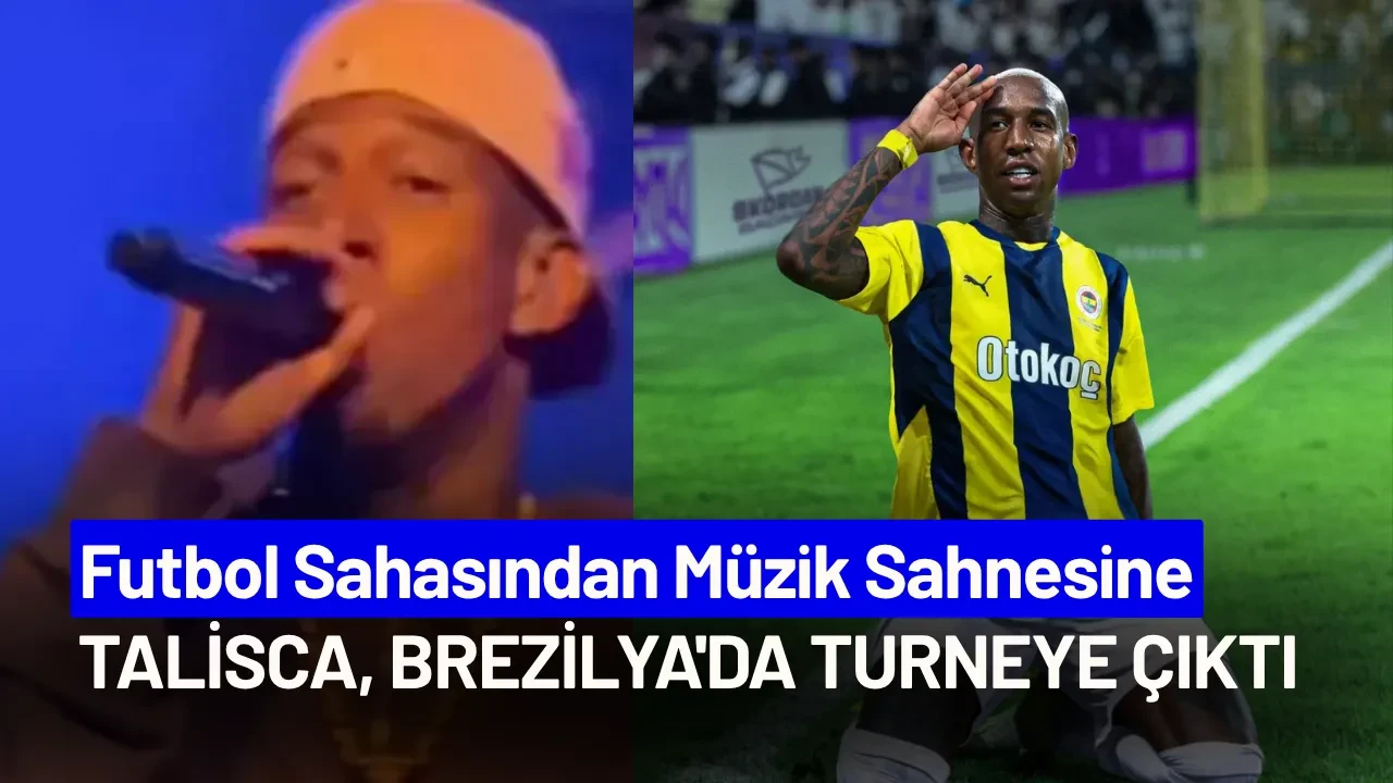 Anderson Talisca’dan Brezilya’da Konser Turnesi: Futbol Sahasından Müzik Sahnesine