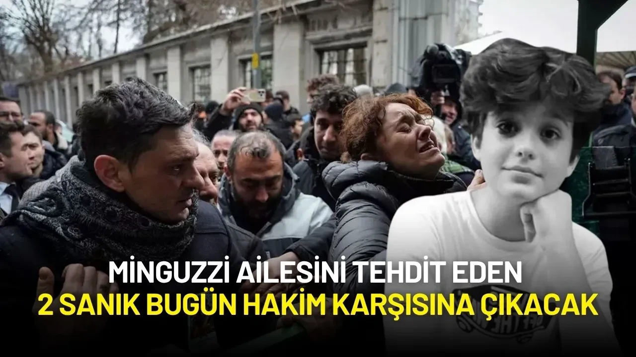 Minguzzi Ailesini Tehdit Eden 2 Sanık Bugün Hakim Karşısına Çıkacak