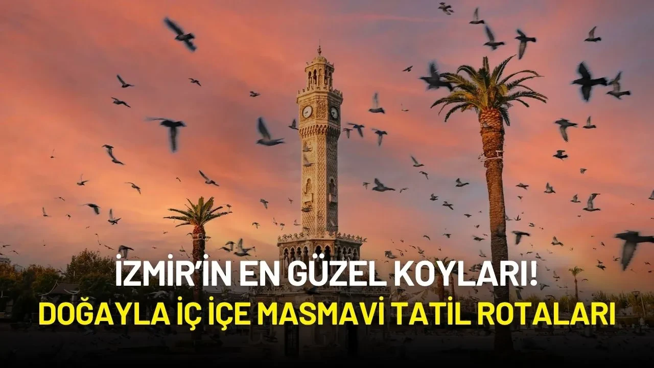 İzmir’in En Güzel Koyları! Doğayla İç İçe Masmavi Tatil Rotaları