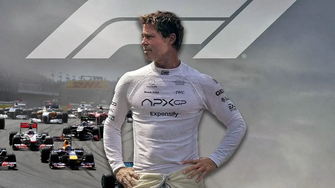 Brad Pitt Formula 1 Pistinde! Yeni Filmi “F1” ile Yarış Tutkusunu Beyaz Perdeye Taşıyor
