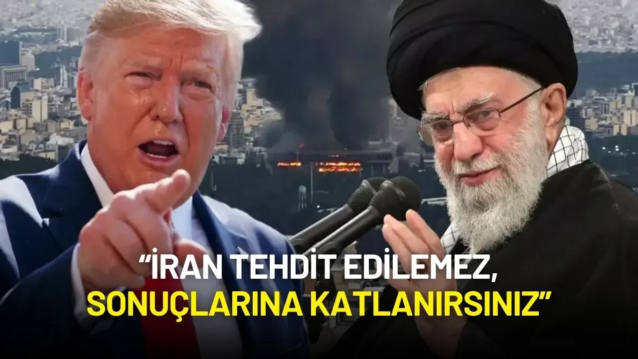 Hamaney'den ABD ve İsrail'e Sert Uyarı: “İran Tehdit Edilemez, Sonuçlarına Katlanırsınız”