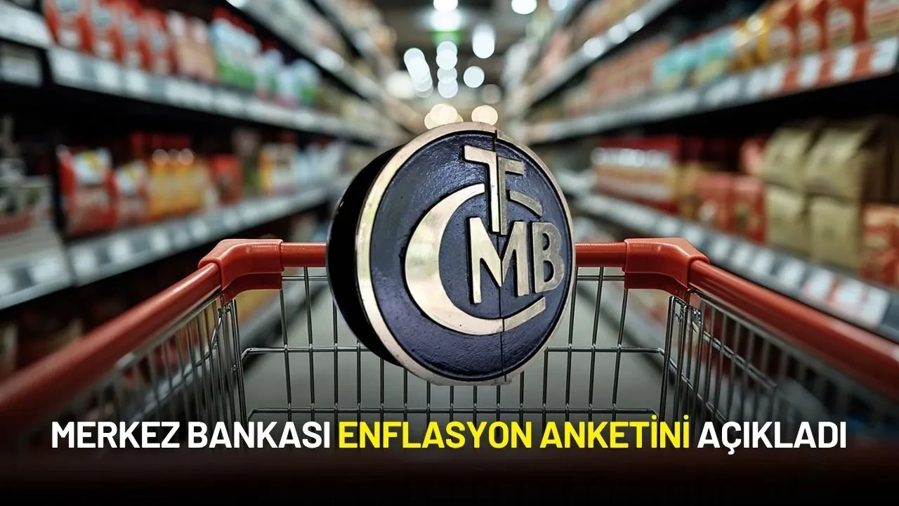 Merkez Bankası Enflasyon Anketini Açıkladı