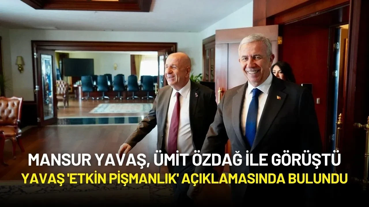 Yavaş’tan 'Etkin Pişmanlık' Açıklaması: “Bu Yargılamayı Daha da Siyasi Yapıyor”