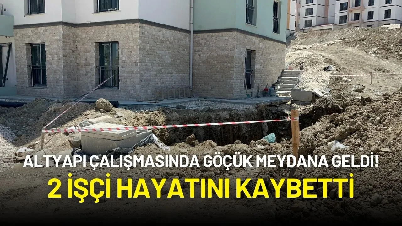 Hatay’da Altyapı Çalışmasında Göçük Meydana Geldi! 2 İşçi Hayatını Kaybetti