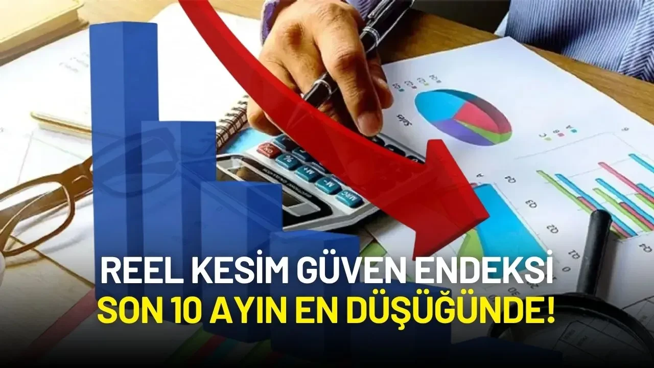 Reel Kesim Güven Endeksi Son 10 Ayın En Düşüğünde!