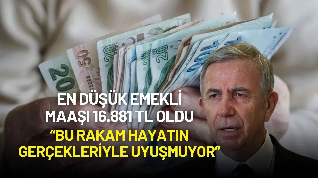 Mansur Yavaş’tan Emekli Maaşı Tepkisi: “Bu Rakam Hayatın Gerçekleriyle Uyuşmuyor”