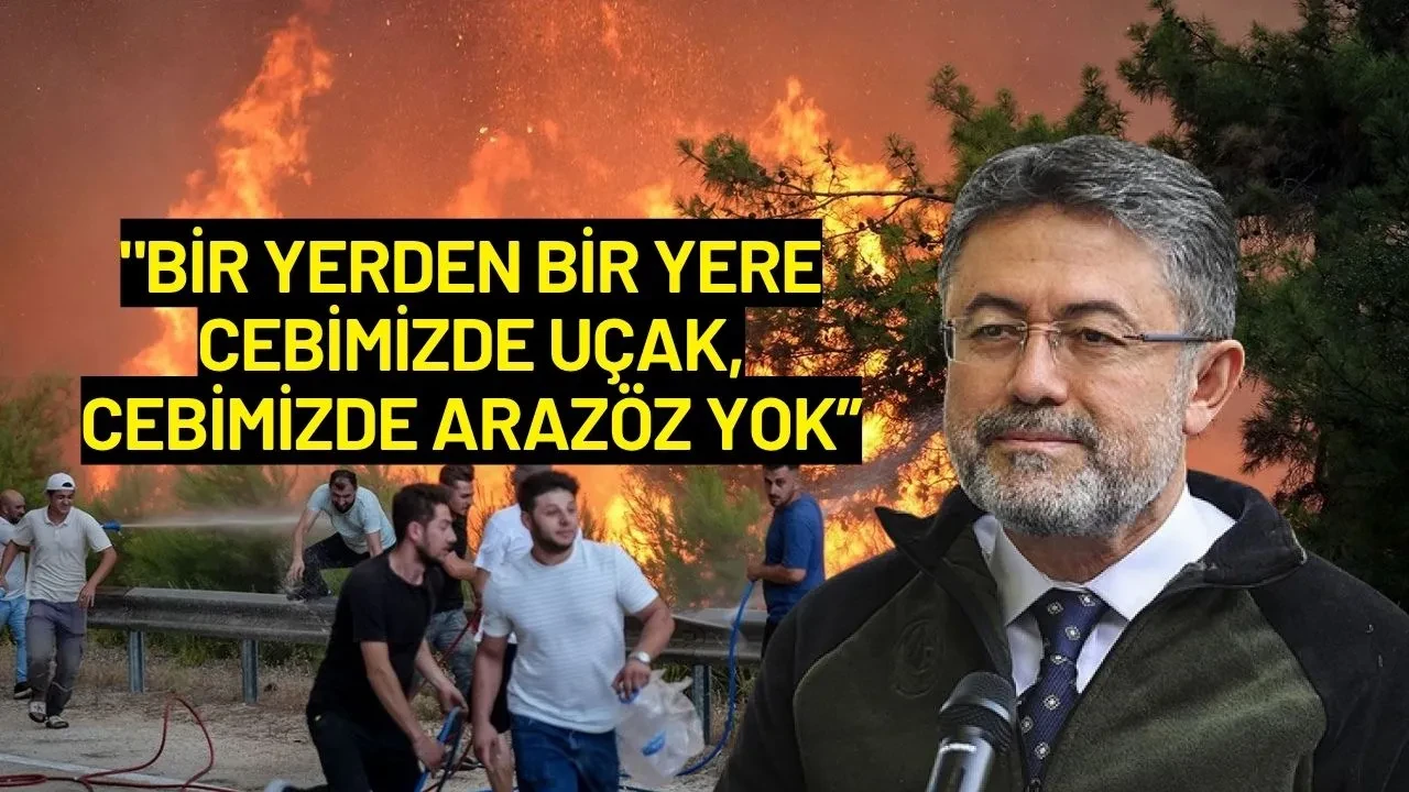 Tarım ve Orman Bakanı Yumaklı'nın "Cebimizde Uçak Yok" Açıklaması Tepki Çekti