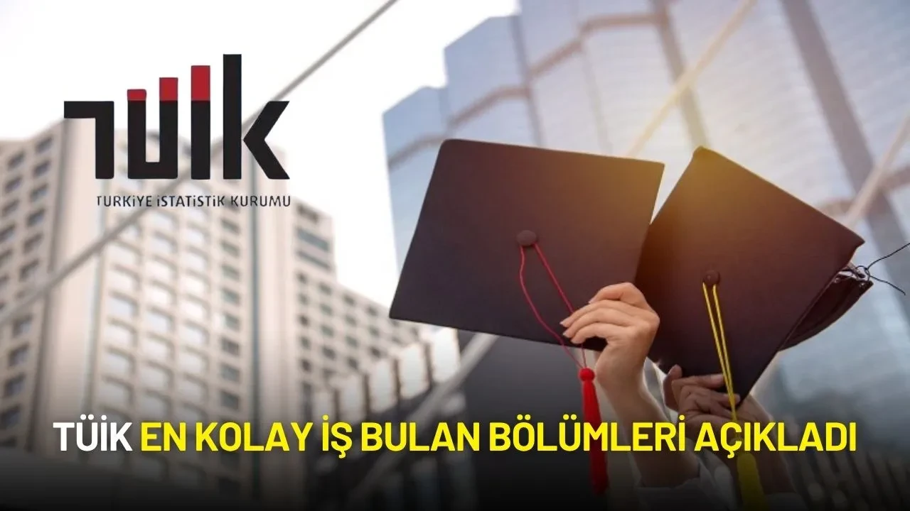 TÜİK En Kolay İş Bulan Bölümleri Açıkladı