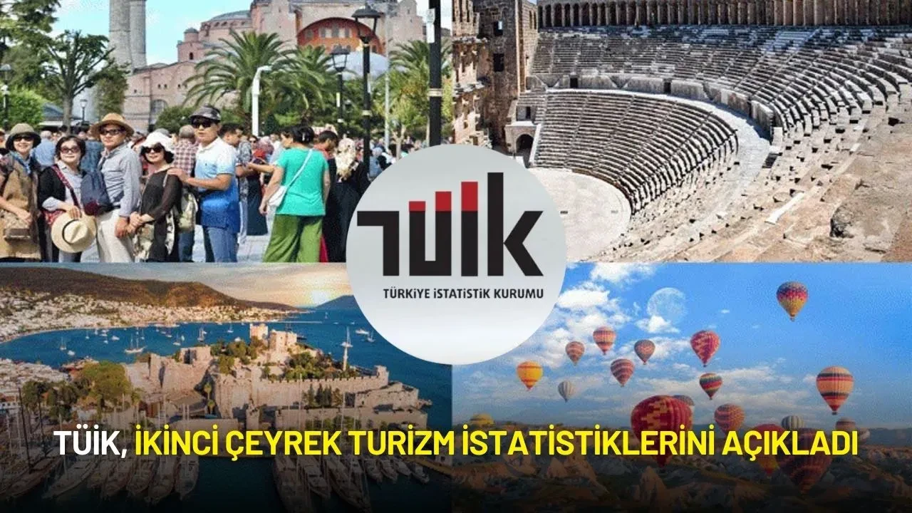 TÜİK Açıkladı: 2025 İkinci Çeyrek Turizm Geliri Yüzde 8,4 Arttı