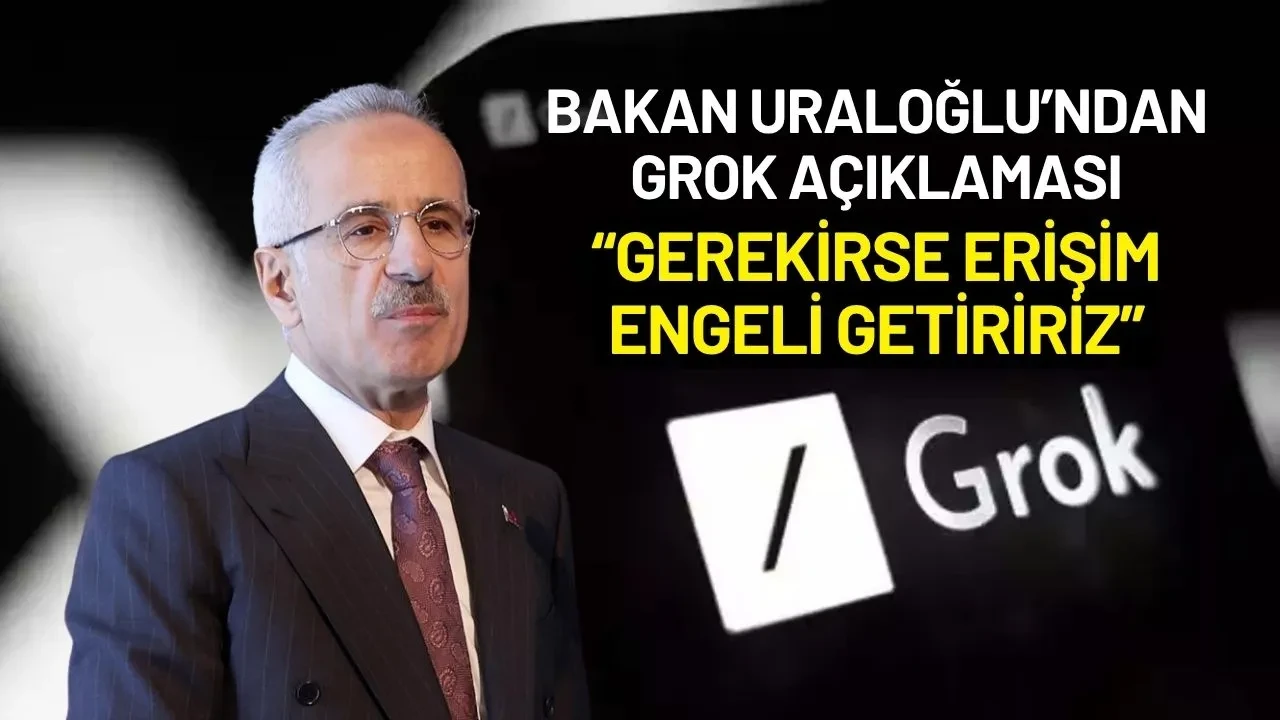 Bakan Uraloğlu’ndan Grok Açıklaması: “Gerekirse Erişim Engeli Getiririz”