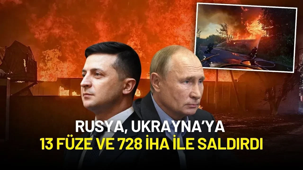 Zelenskiy: “Rusya Bugüne Kadarki En Büyük Saldırısını Düzenledi”