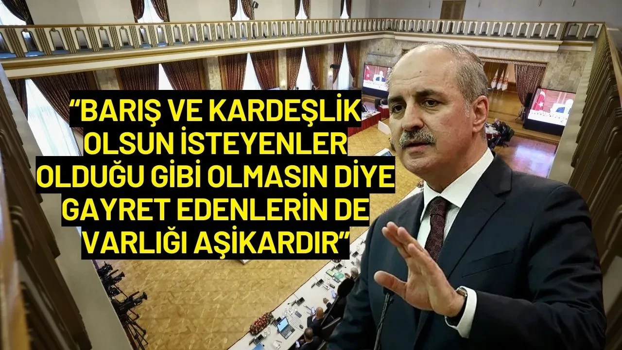 Komisyonun Dördüncü Toplantısında Numan Kurtulmuş'tan Önemli Açıklamalar
